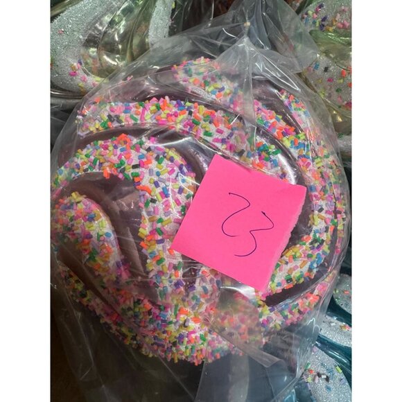 Beautiful 200mm Christmas Ball - 3 Pack, Pink - Picture 1 of 1